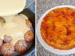 Noworoczne ciasto mandarynkowe
