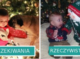 Miały być słodkie świąteczne zdjęcia z maluchami ale coś poszło nie tak