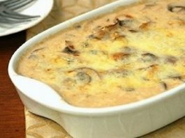 Pachnąca julienne z grzybami, jak w restauracji