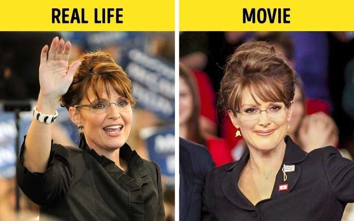 13. Julianne Moore jako Sarah Palin, 