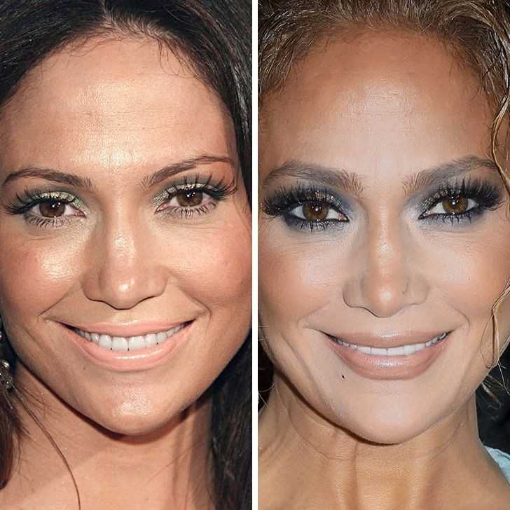 Jennifer Lopez - 36 lat vs 50 lat
