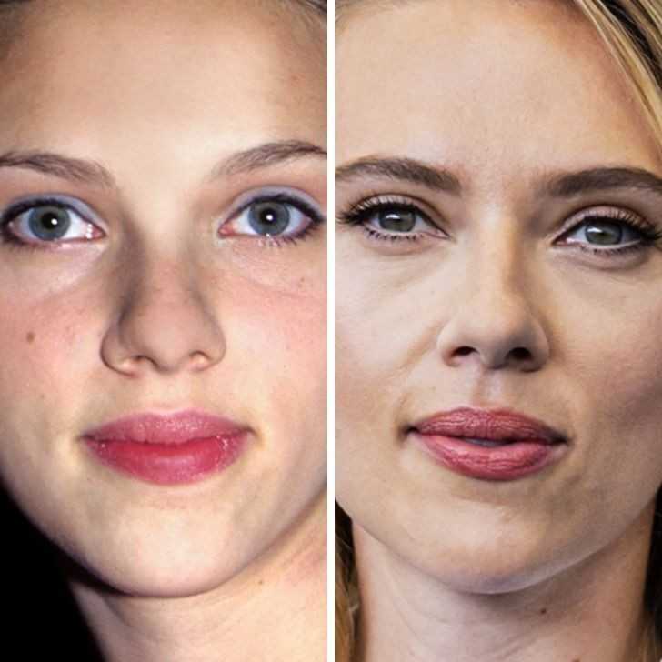 Scarlett Johansson - 14 lat vs 34 lata