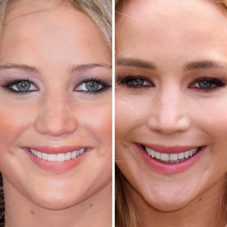 Jennifer Lawrence - 18 lat vs 28 lat