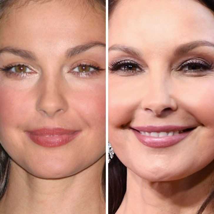 Ashley Judd - 36 lat vs 49 lat