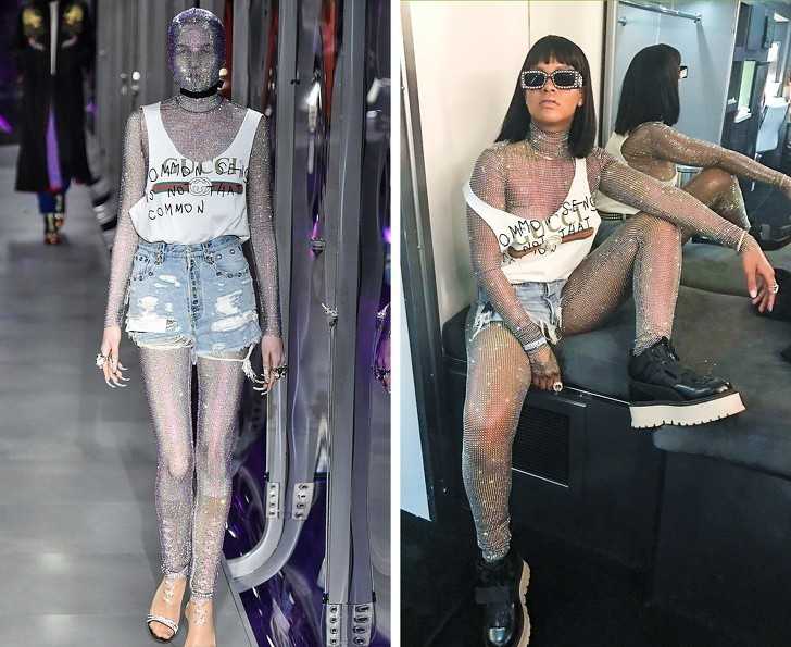11. Pokaz mody Gucci i Rihanna