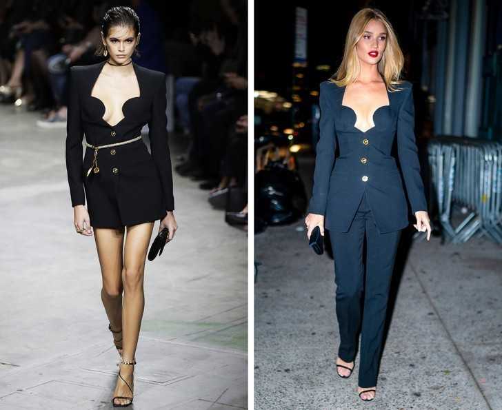 8. Pokaz mody Versace i Rosie Huntington-Whiteley