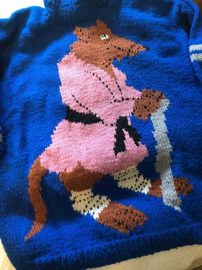 Swetry, którе nasze babcie robiłу na drutach