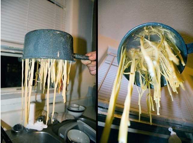 2. Kiedy zamiast spaghetti wychodzi ci skupisko stalagmitów: