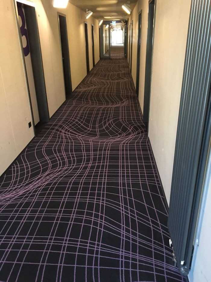 Ten dywan w hotelu w Kolonii