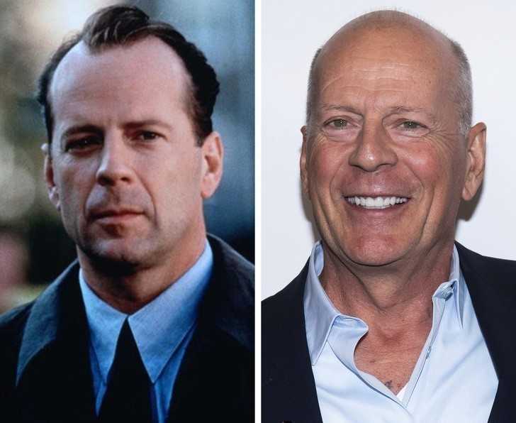 6. Bruce Willis, 1999 vs 2019