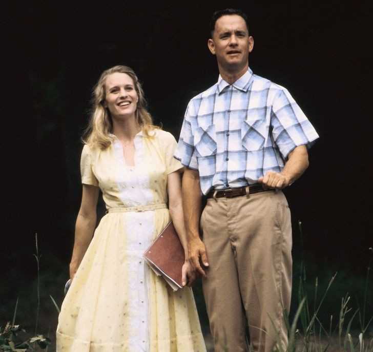 15. Tom Hanks i Robin Wright (Forrest Gump i Jenny Curran, 