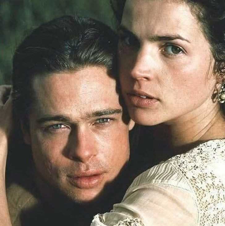 20. Brad Pitt i Julia Ormond (Tristan Ludlow i Susannah Fincannon-Ludlow, 