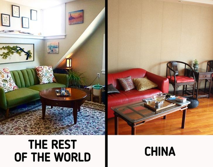 9. W chińskich mieszkaniach nie ma dywanów.