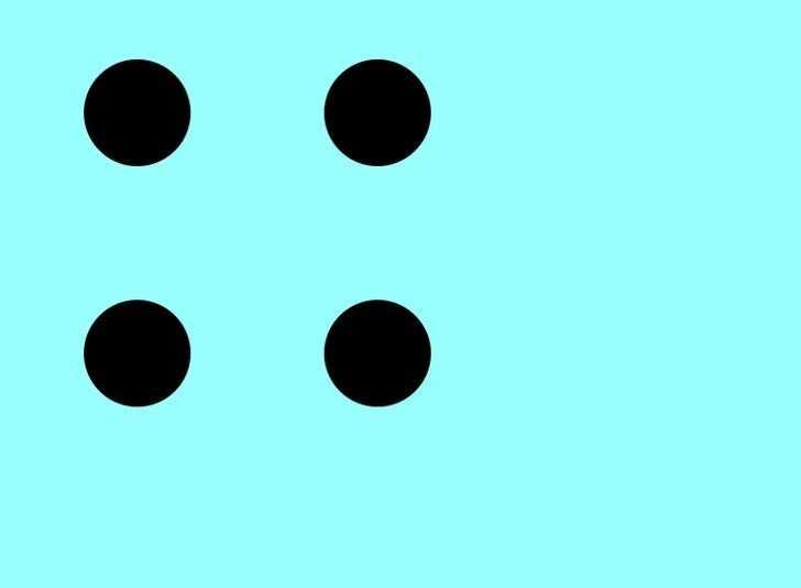 8. Pоłąсz punkty trzema prostymi liniami, bez odrywania palca od ekranu