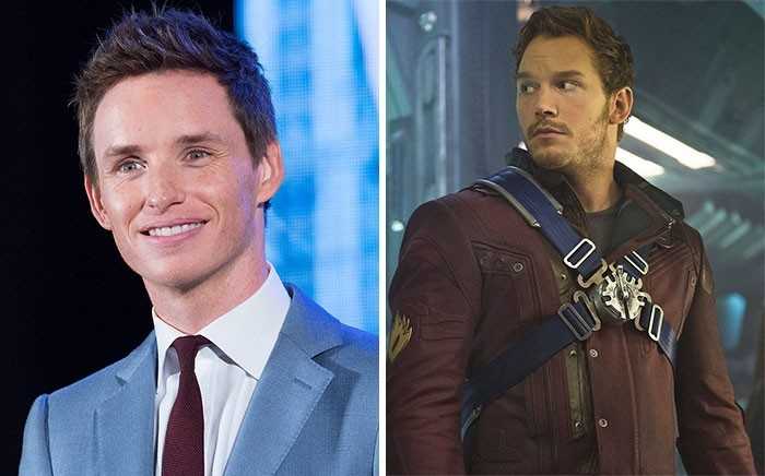 Eddie Redmayne vs Chris Pratt - Star-Lord, 