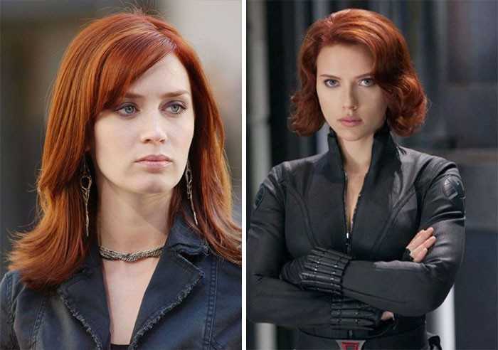 Emily Blunt vs Scarlett Johansson - Czarna Wdowa, 