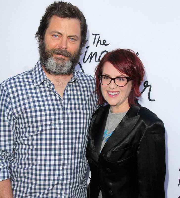 Megan Mullally i Nick Offerman — 12 lat różnicy