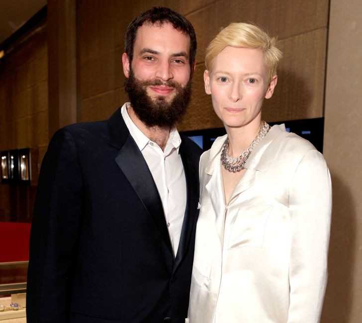 Tilda Swinton i Sandro Kopp — 18 lat różnicy