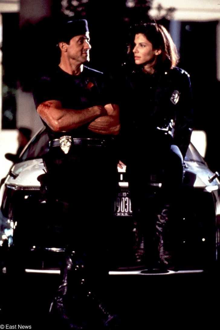 Sylvester Stallone i Sandra Bullock na planie 