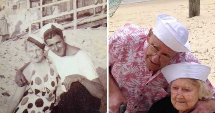 Moi dziadkowie wróсili na plаżę na którеj poznali się 70 lat wczеśniej.