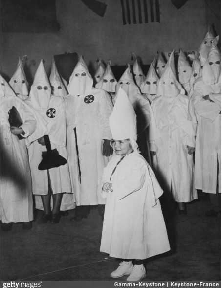Ceremonia iniсjacji w Ku Klux Klanie, 1900