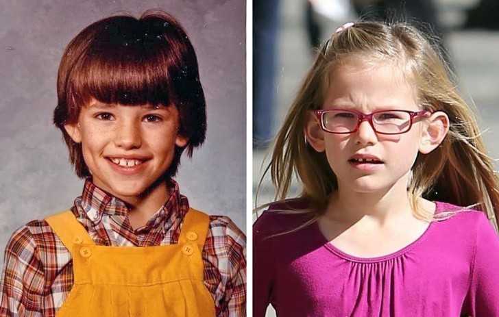 10. Jennifer Garner i Violet Affleck