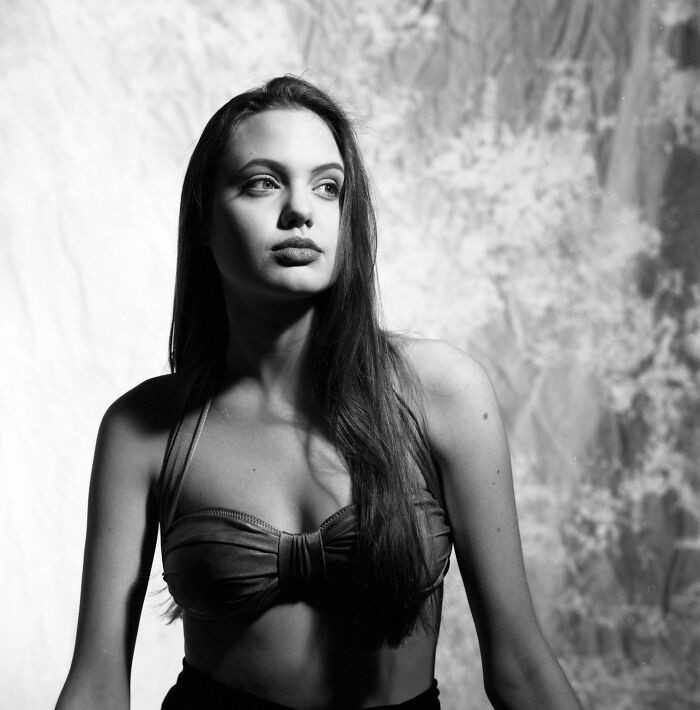 16-letnia Angelina Jolie, 1991