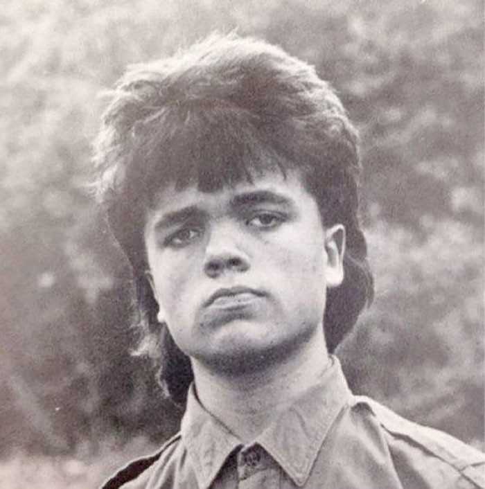 Peter Dinklage w latach 80