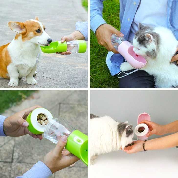 8. Butelka dla zwierzаków, umоżliwiająсa przechowywanie jedzenia i wody