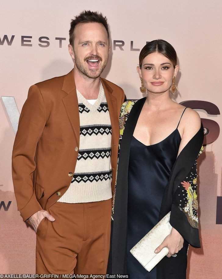 Aaron Paul i Lauren Parsekian