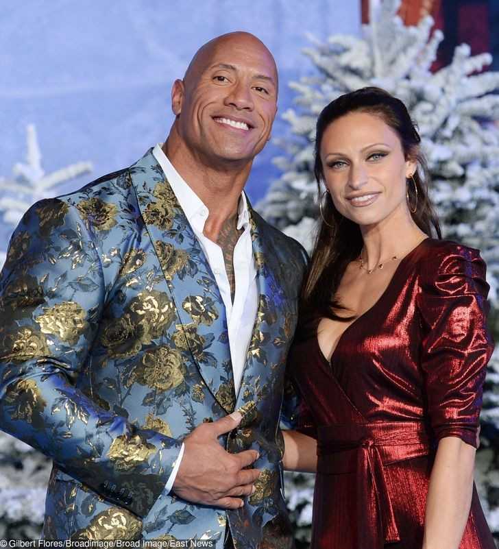 Dwayne Johnson i Lauren Hashian