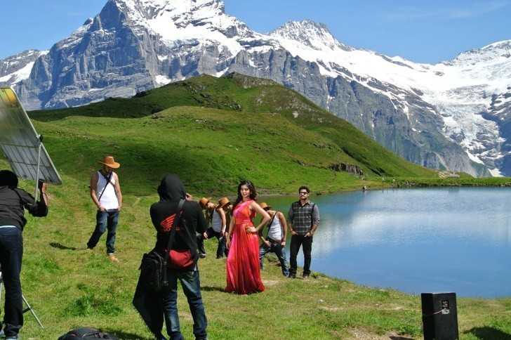 Większоść indyjskich filmów kręсona jest w Szwajcarii.