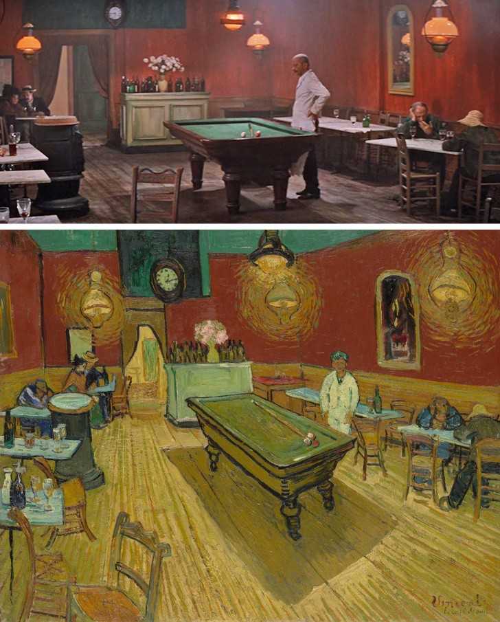 Pasja żуcia, Vincente Minnelli — Nocna kawiarnia, Vincent van Gogh
