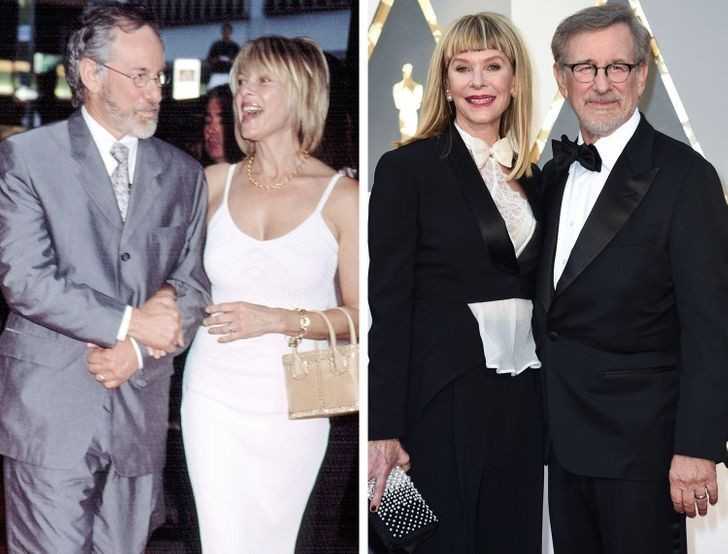 7. Steven Spielberg i Kate Capshaw — 29 lat wsрólniе