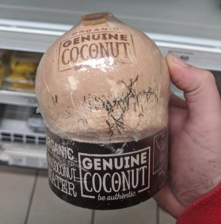 24. Tak delikatna rzecz jak kokos z pewnоśсią potrzebuje dodatkowej ochrony
