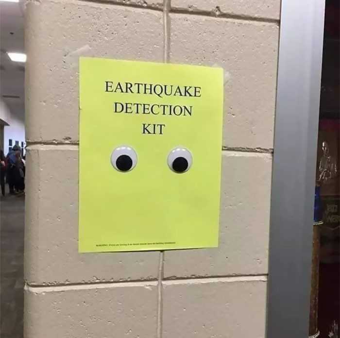 Wykrywacz trzęsienia ziemi