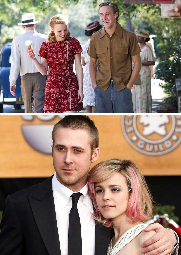 5. Ryan Gosling i Rachel McAdams (Pamiętnik)