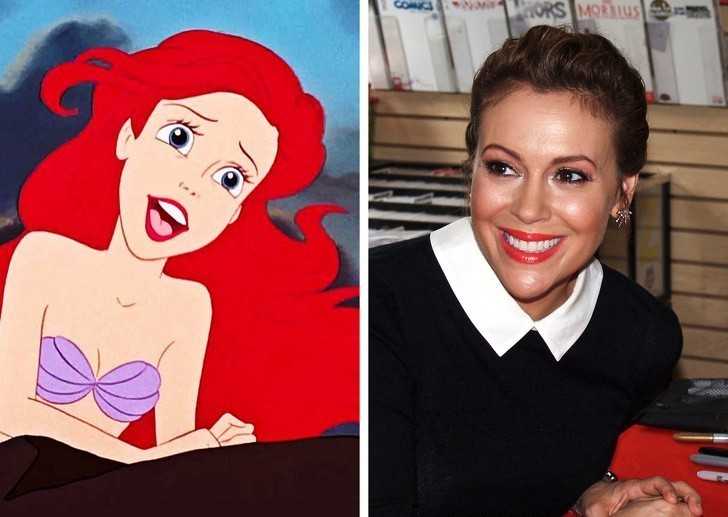 8. Ariel - Alyssa Milano