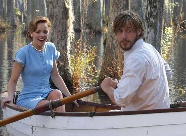 2. Ryan Gosling i Rachel McAdams (Noah i Allie, 