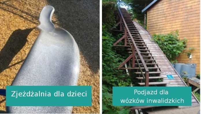 Te przykłady pokazują jak bolesny może być brak wyobraźni projektantów i architektów