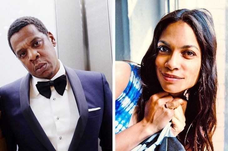 12. Jay-Z i Rosario Dawson (2000 – 2003)