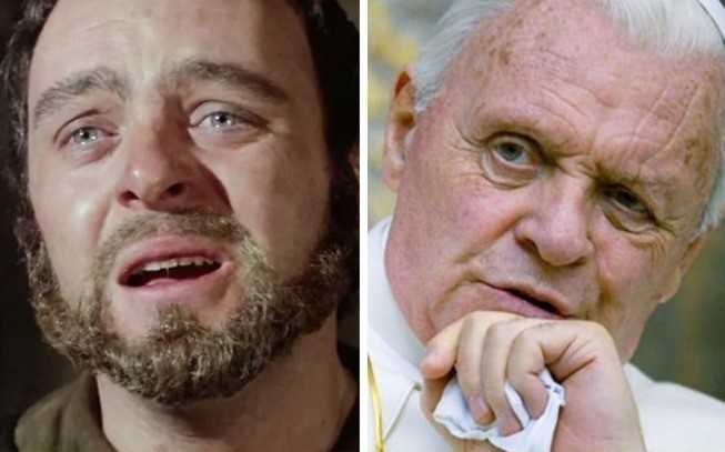 1. Anthony Hopkins - 30 vs 81 lat