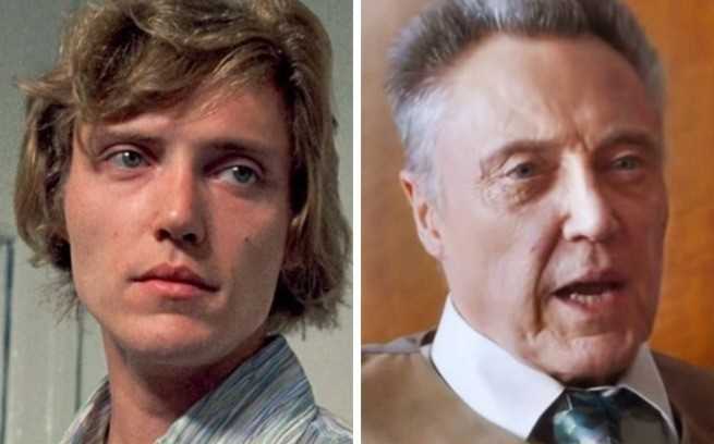 11. Christopher Walken - 28 vs 76 lat