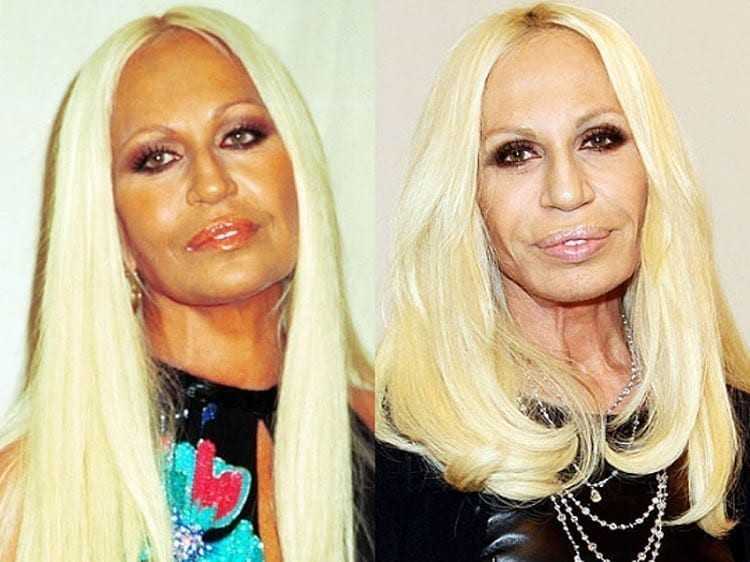 15. Donatella Versace