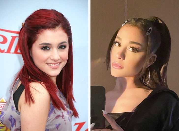 Ariana Grande (2009 vs 2021)