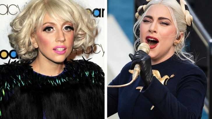 Lady Gaga (2009 vs 2021)