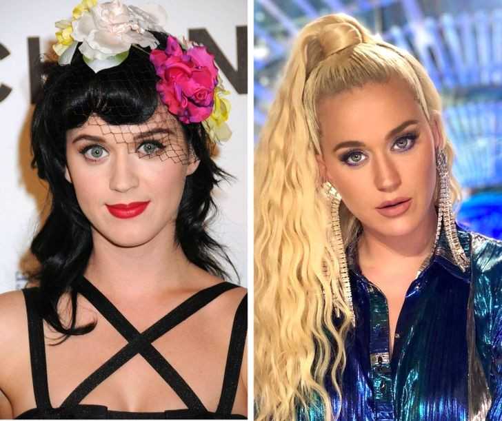 Katy Perry (2008 vs 2020)