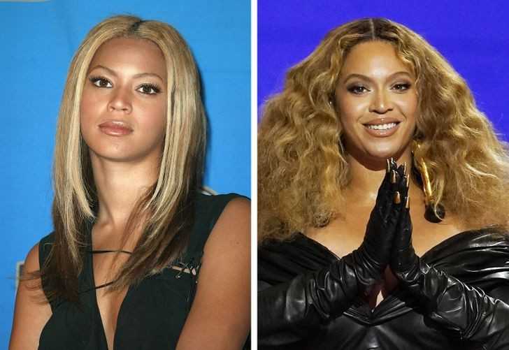 Beyoncé (2003 vs 2021)