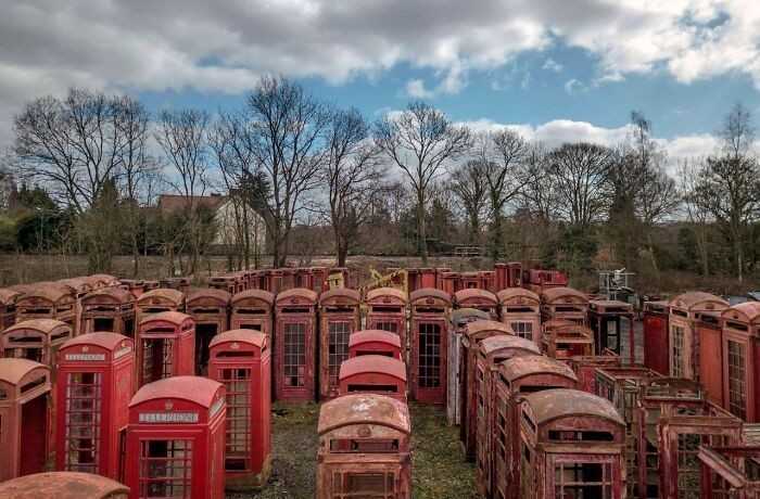 Cmentarzysko budek telefonicznych w Wielkiej Brytanii
