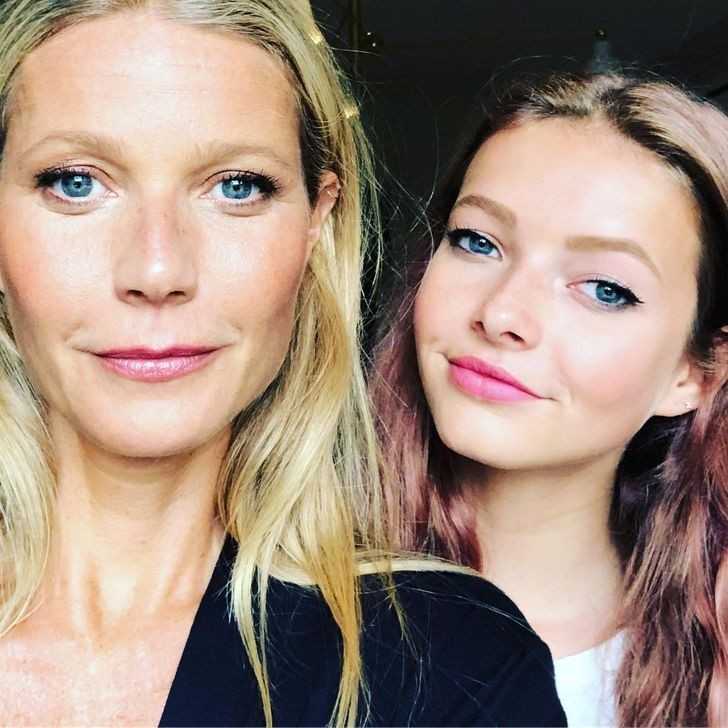 Gwyneth Paltrow i jej сórka, Apple Martin